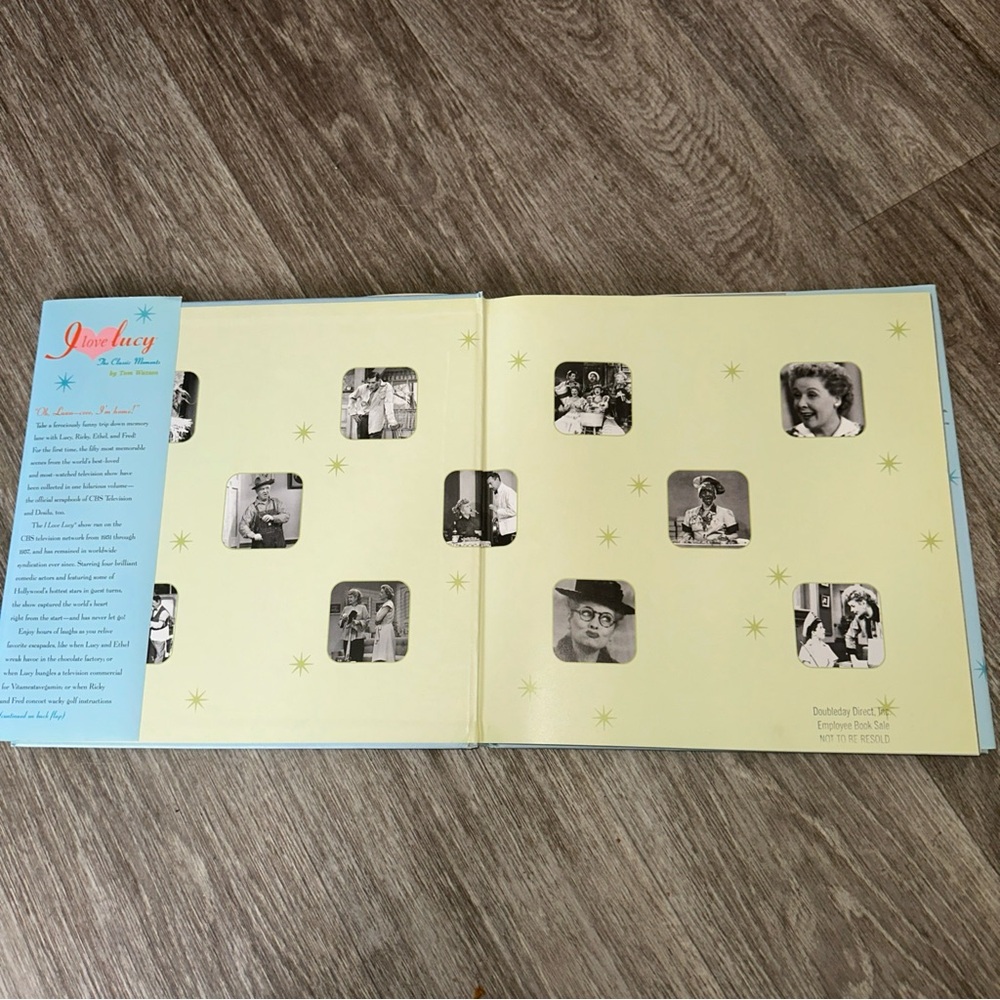 Vintage I Love Lucy Classic Moments Book(1991) - Picture 3 of 6